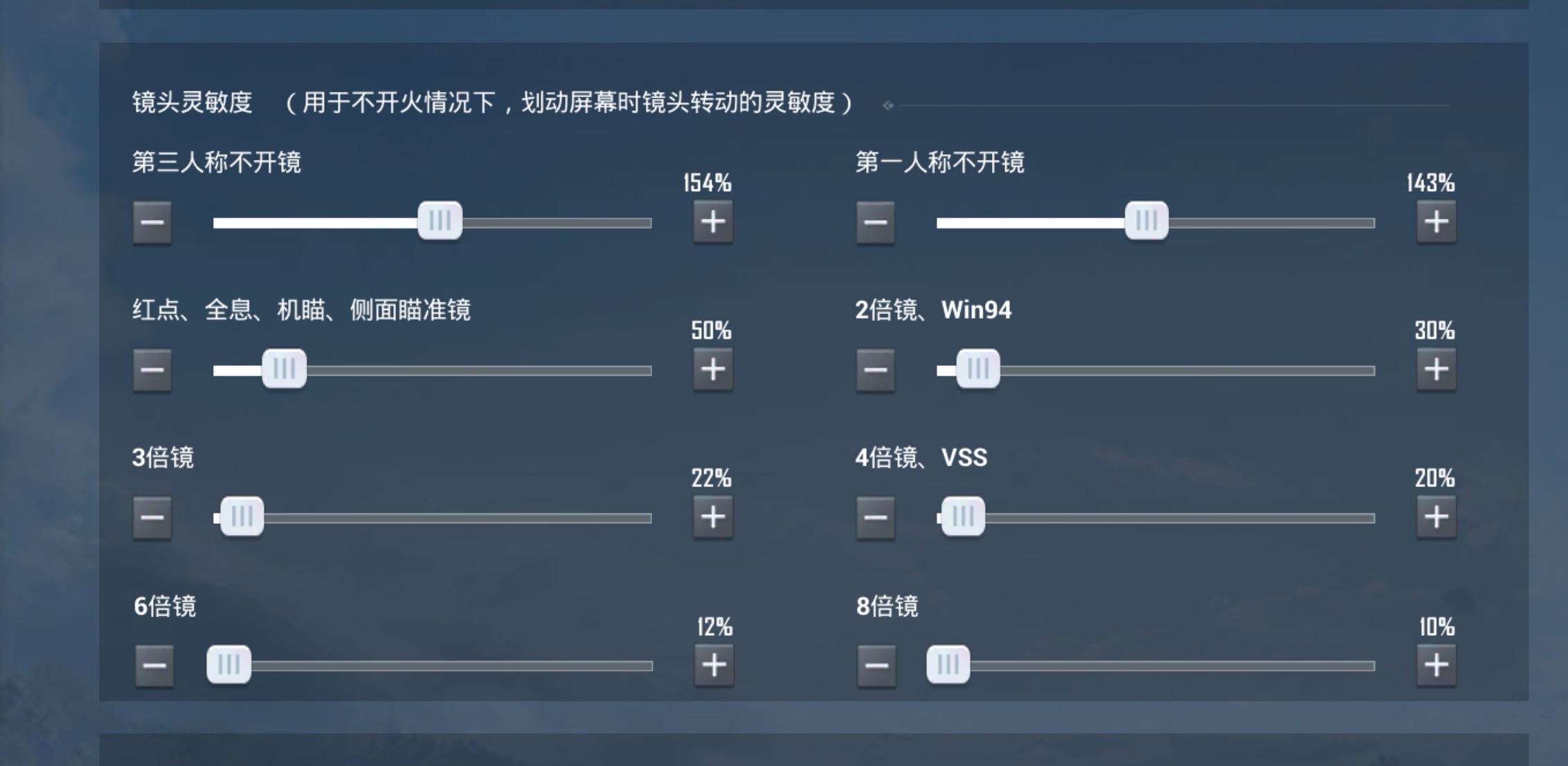 和平精英最新灵敏度调整建议（文末附推荐灵敏度）